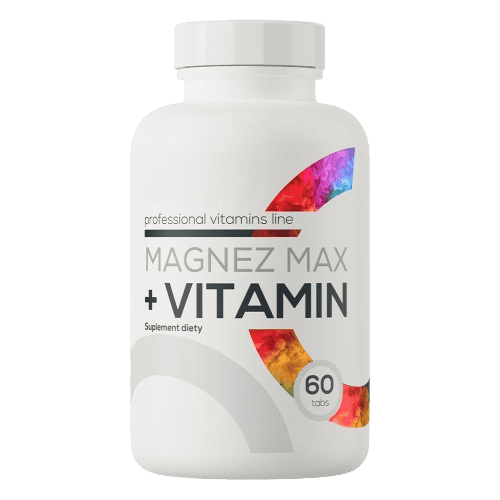 Magnesium MAX + Vitamin 60 tabletter