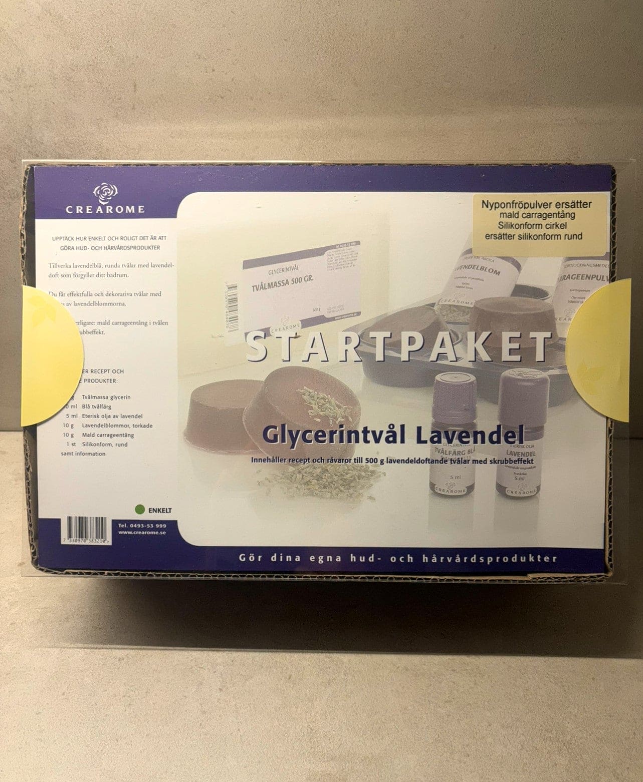 Startpaket Tvål Lavendel